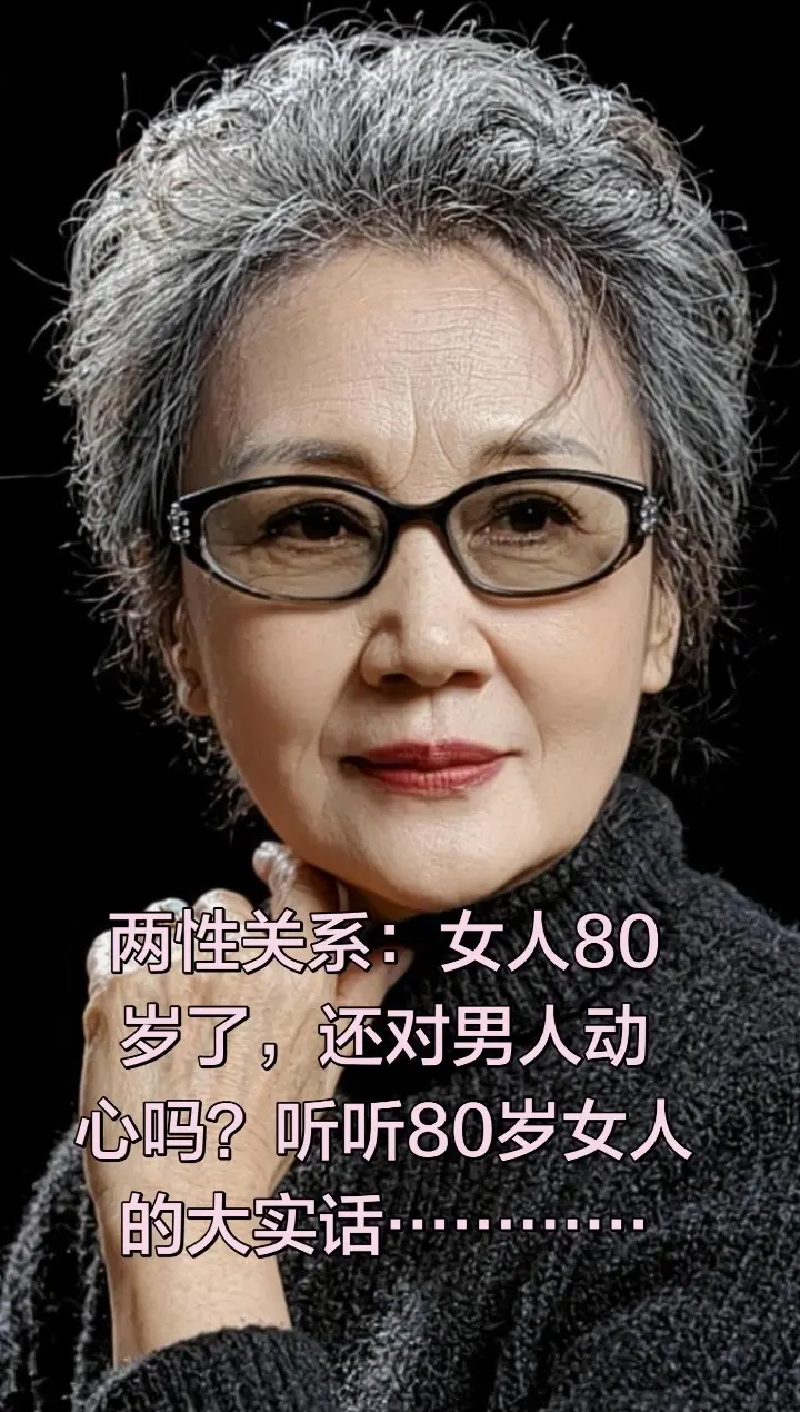 林静今年80岁，今天跟你们掏心窝子说几句大实话，女人到了80岁照样会对...