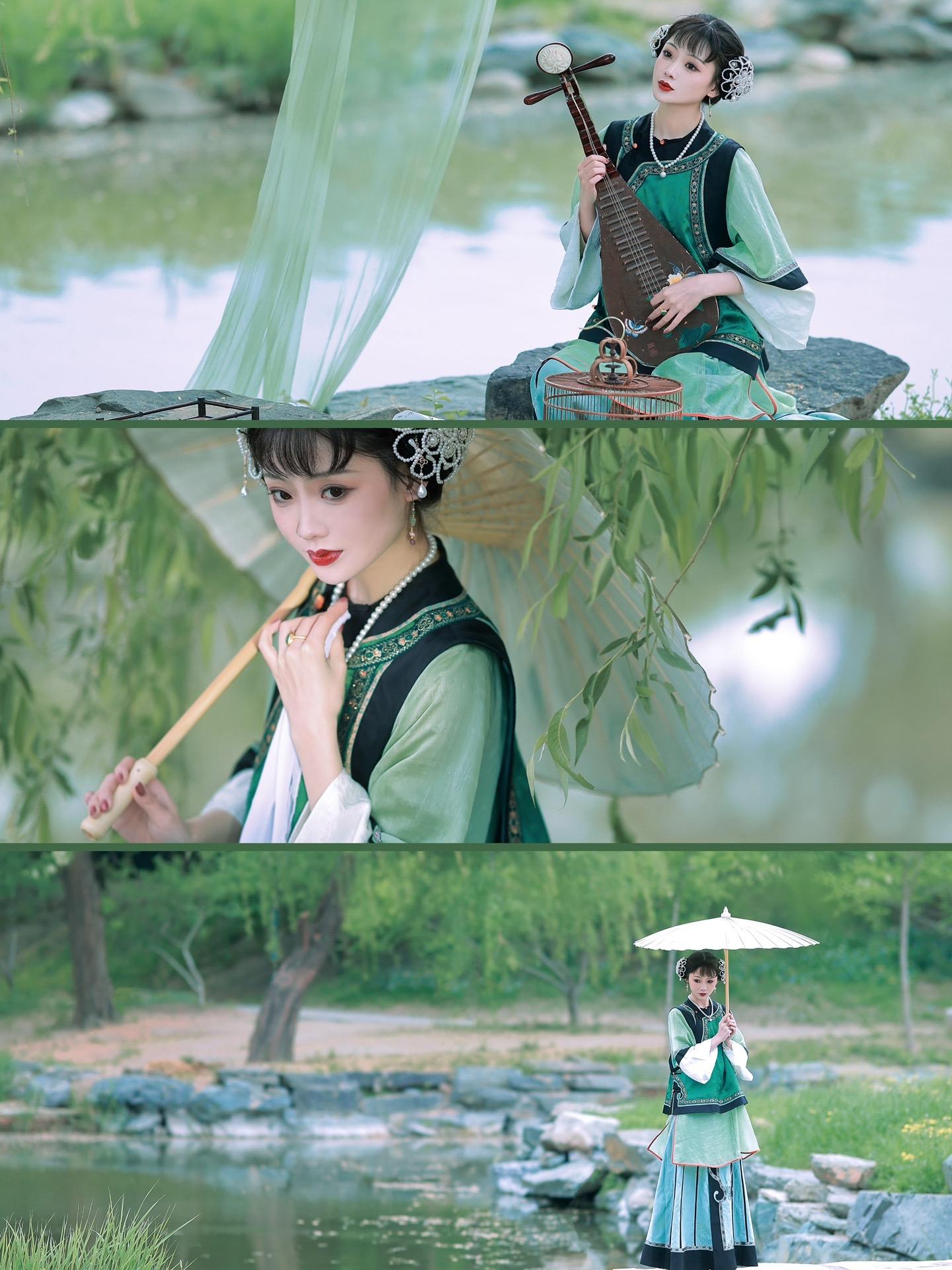 拂柳 | 雨濯春尘。摄/后：我
出镜