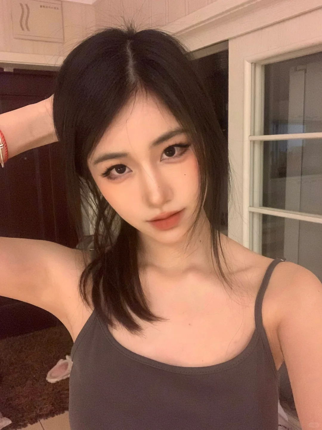 尝试了一下黑皮辣妹妆