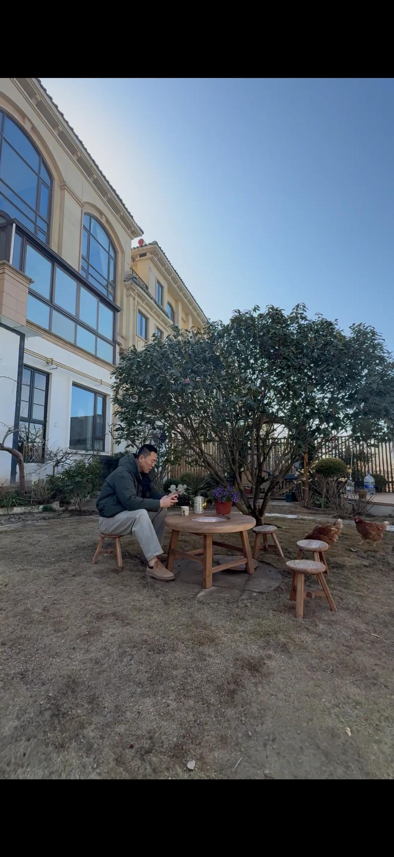 我妈最近总盯着院子里那两只鸡，眼神不对劲，搞得我心里直发毛。

说起来，我原本有