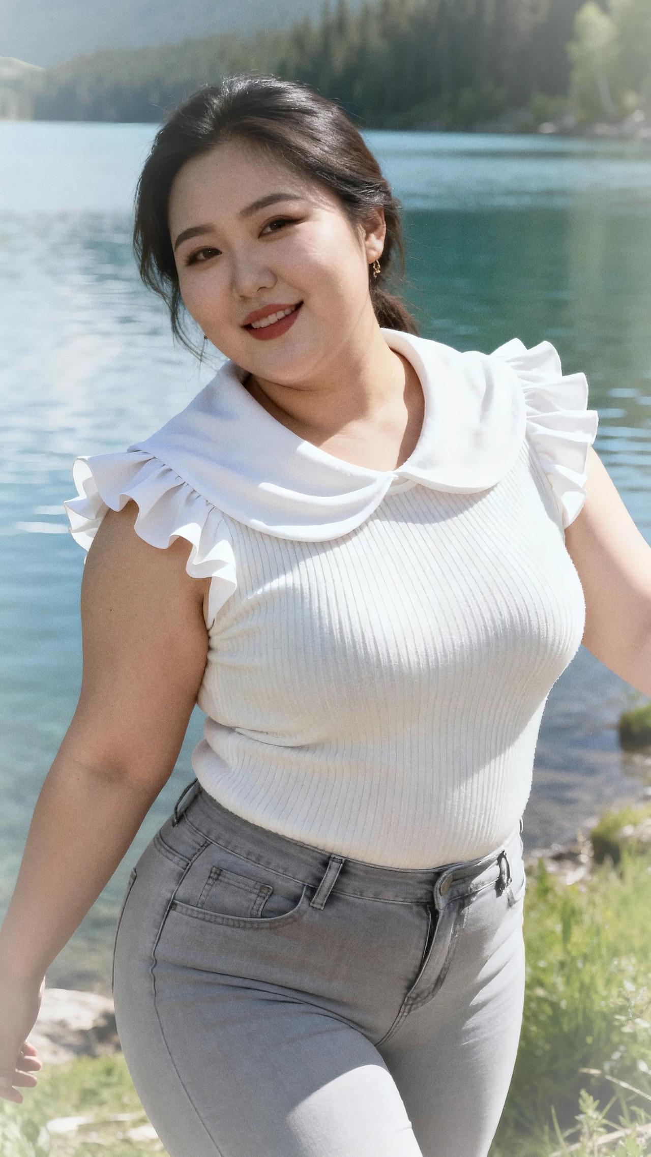 娶媳妇就娶这样的，胖乎乎，有福气，担财气，旺夫相，有安全感！风水好的女人 旺夫发