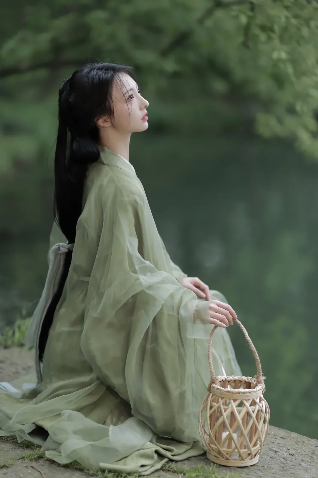 青衫烟雨客 似是故人来🍃清冷感汉服