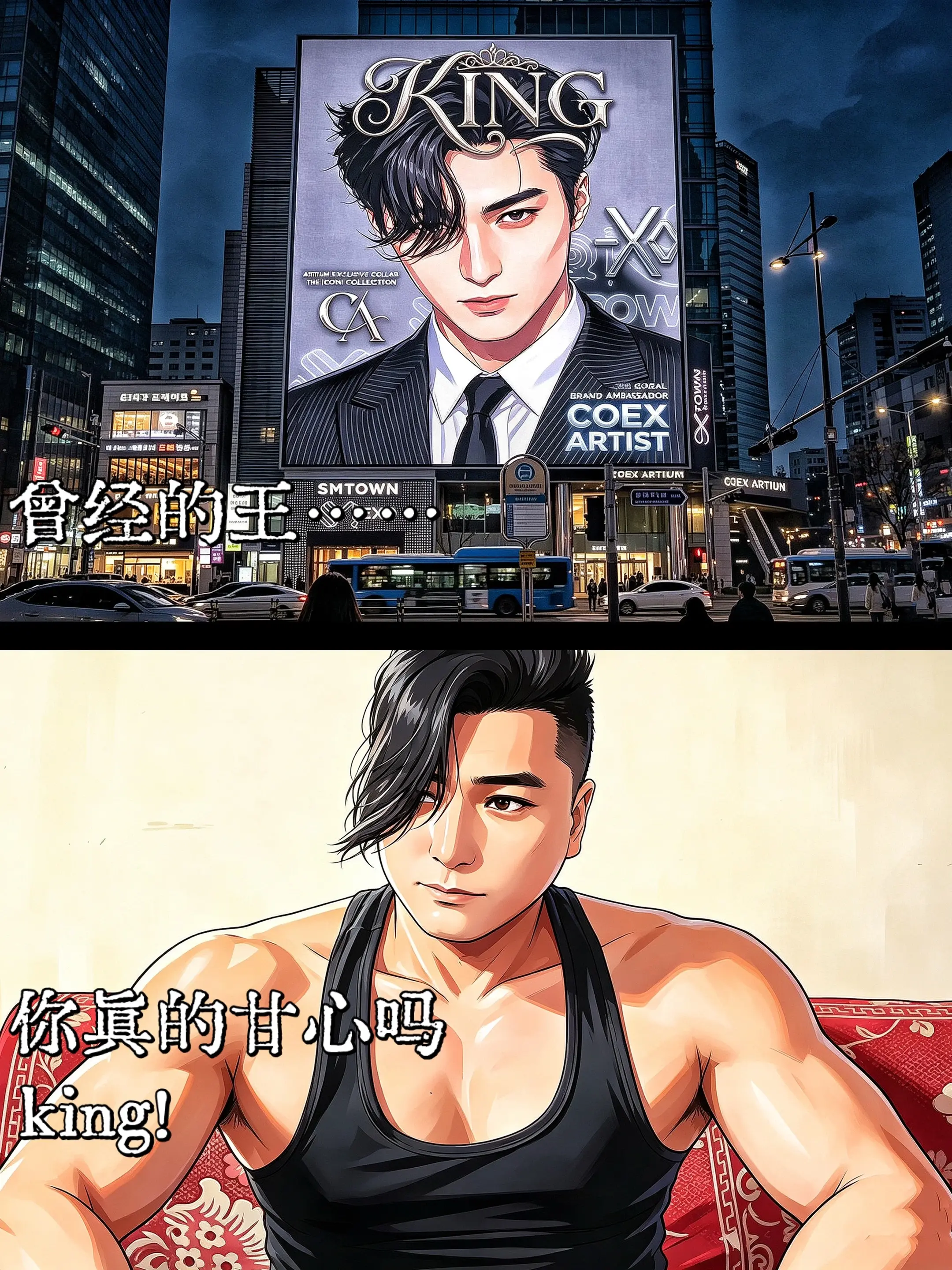 为了保护粉丝king向资本妥协 销声匿迹。