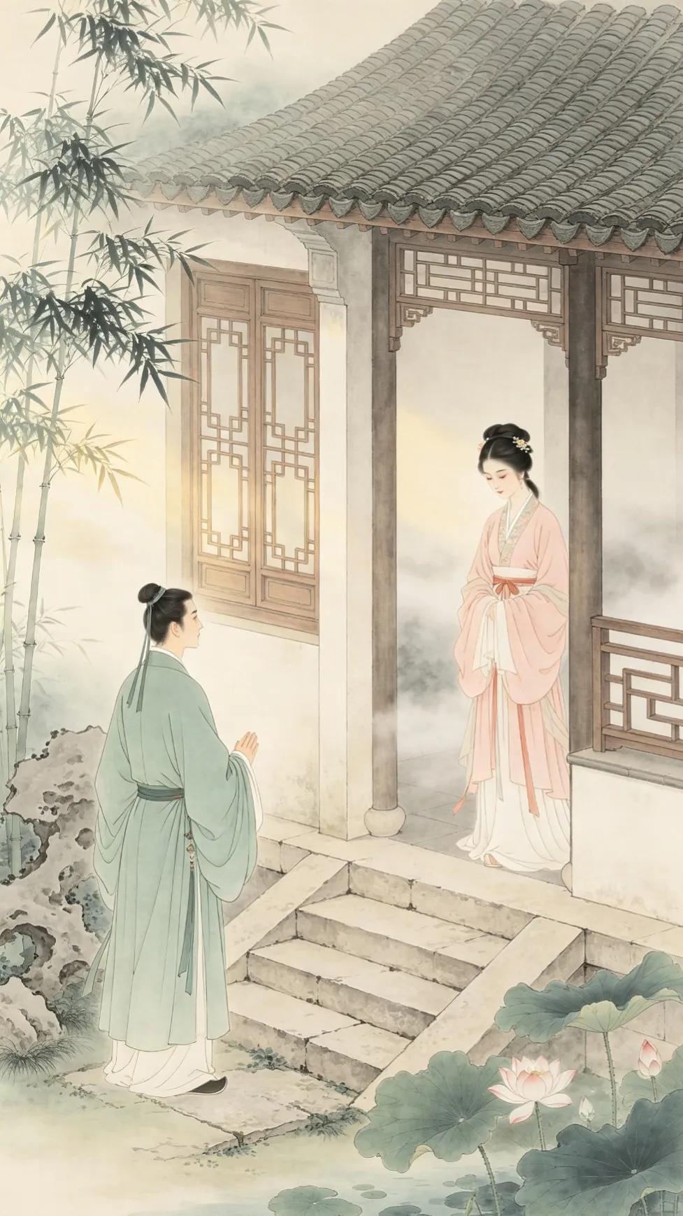 潘金莲有点小无辜。
王婆抓了潘金莲的奸，吓唬她要告诉武大。潘金莲讨饶，王婆此时说