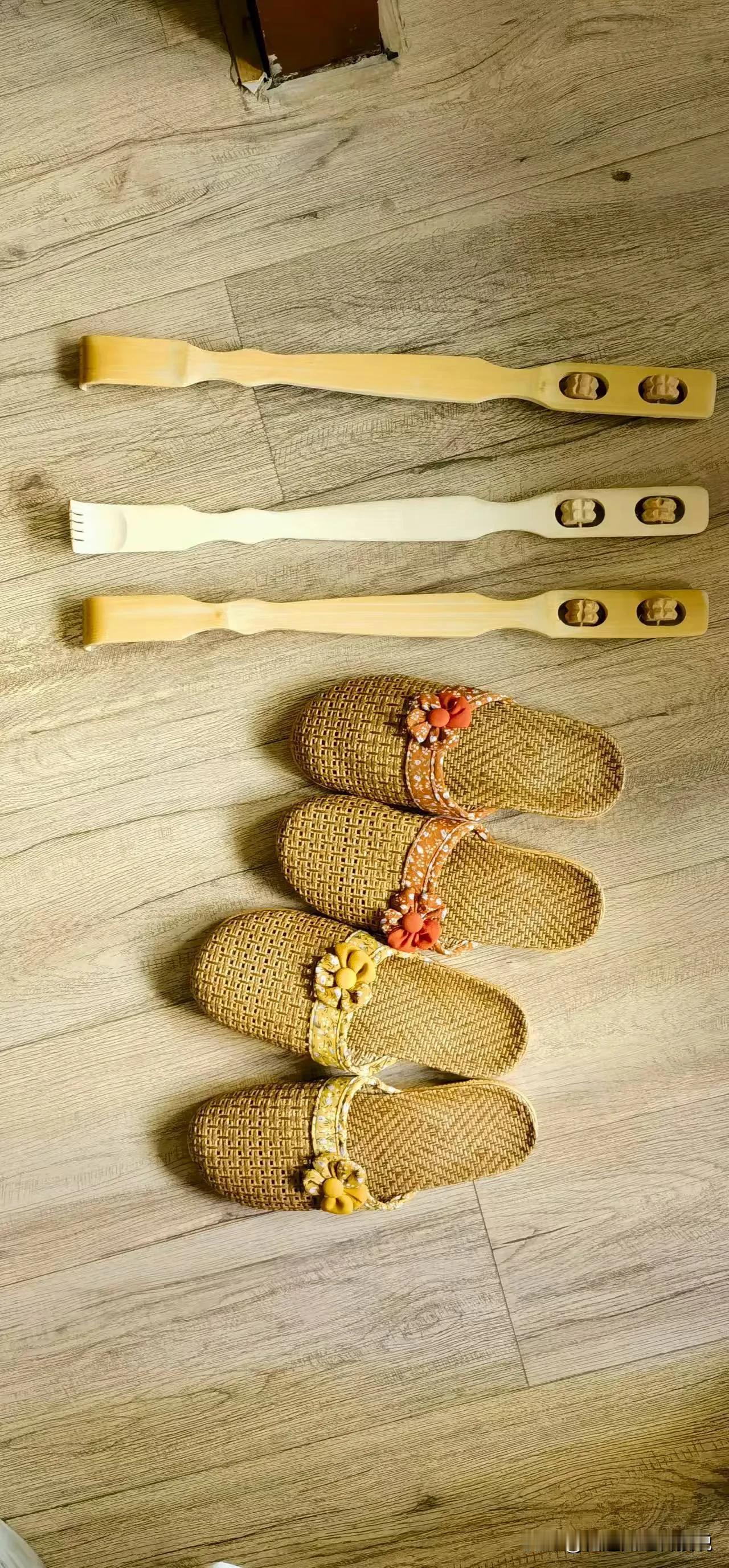 见过这种竹子做的鞋子吗？原以为会很重，穿起来却很轻巧，做这种竹鞋的竹子不是普通的