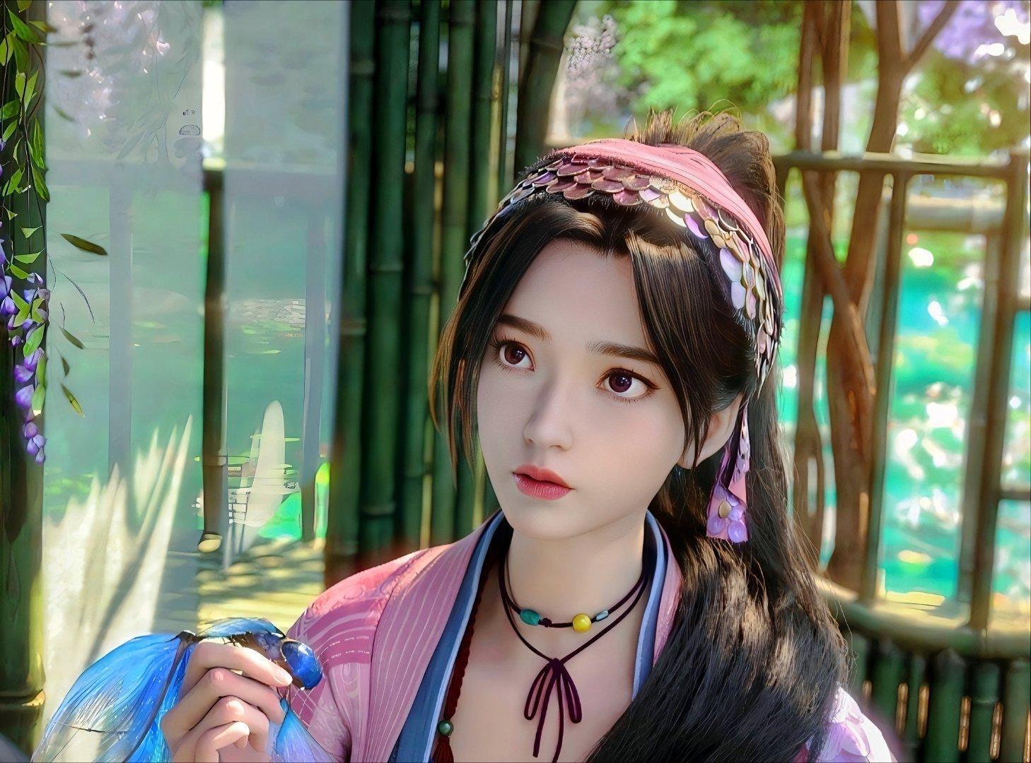 #眷思量屠丽#          丽娘好美(❁´◡`❁)*✲ﾟ*#国漫点评团# 