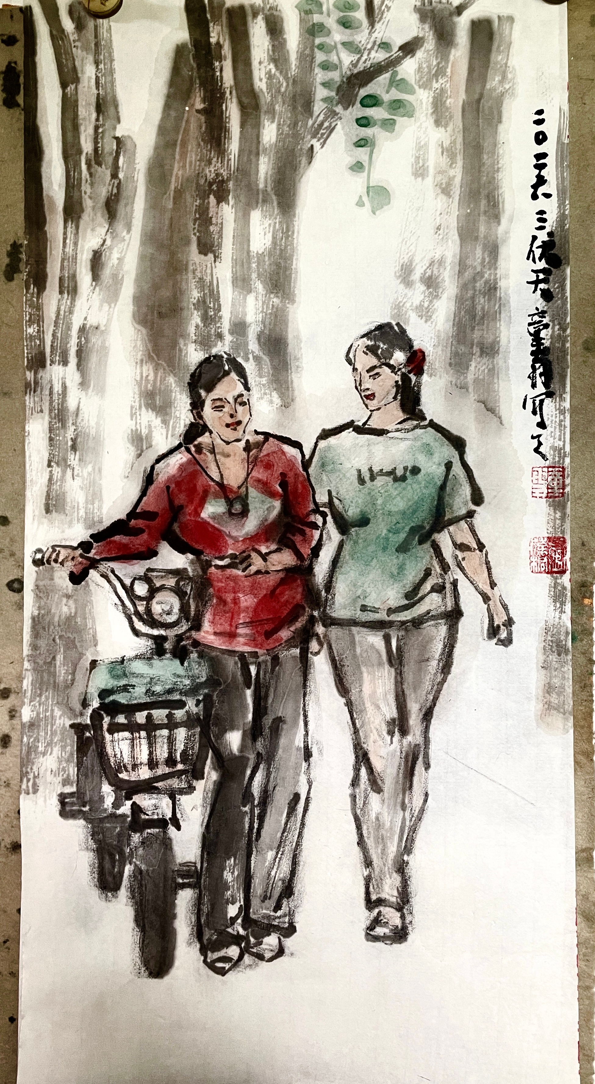 卢氏水墨  立秋 
