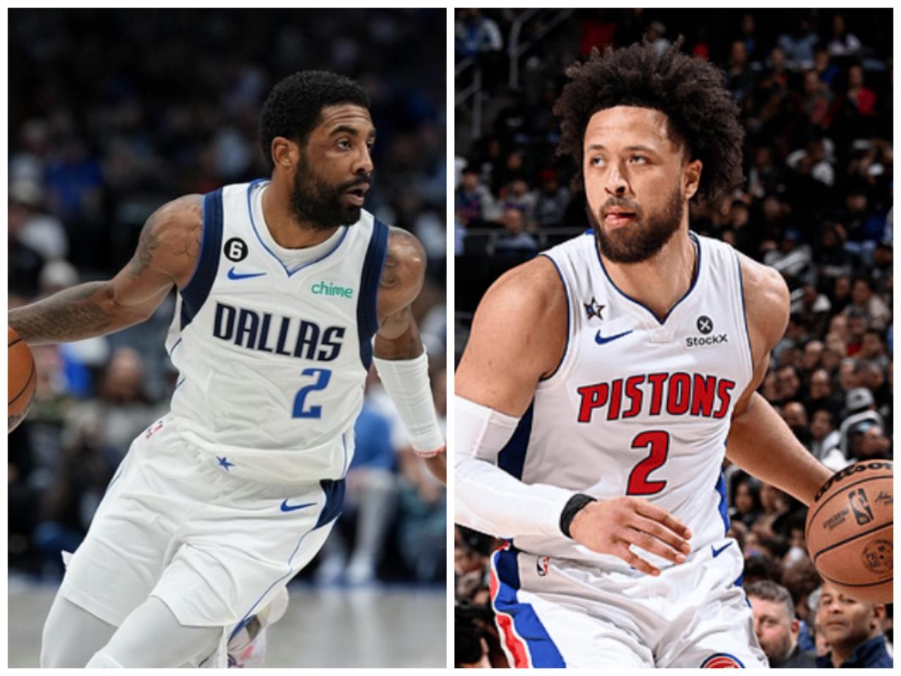 有关机构模拟NBA交易截止最后一笔重磅交易，欧文、马绍尔加盟底特律携手坎宁安，带
