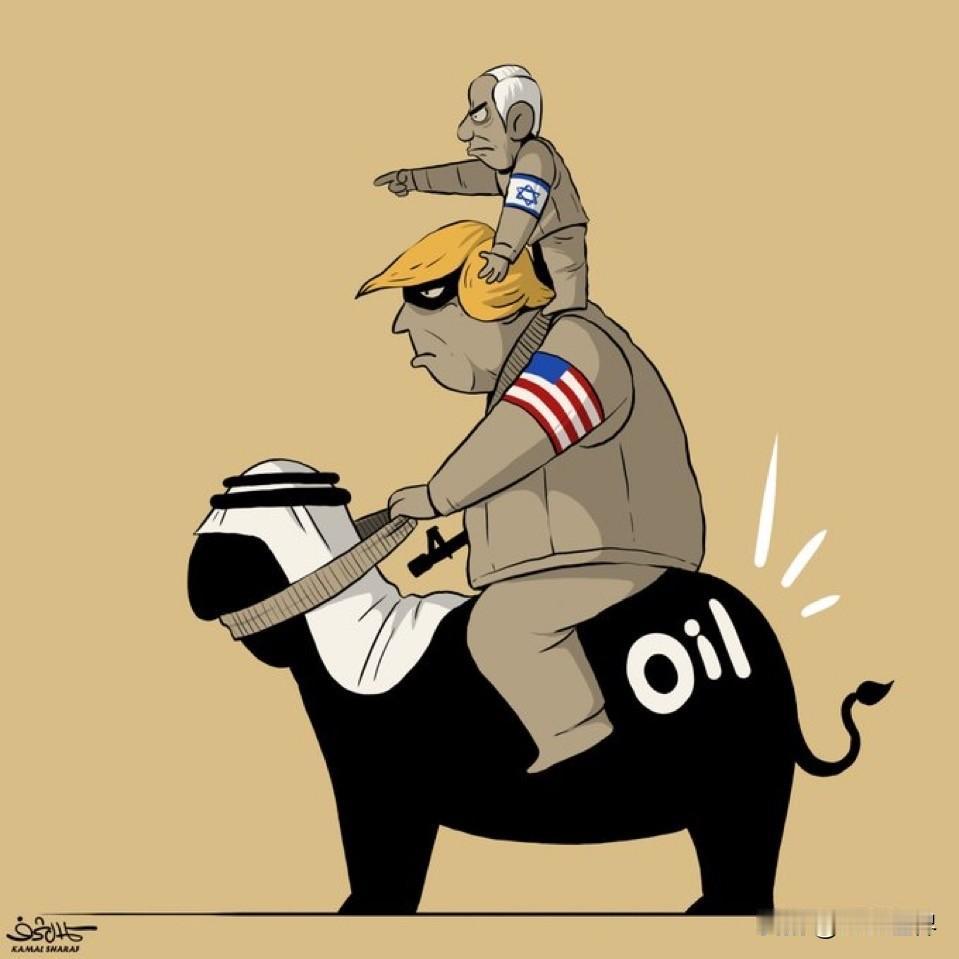 以色列和伊朗，如今反而存在一个共识：必须让美国陷入泥潭，不能让美国跑了。以色列等