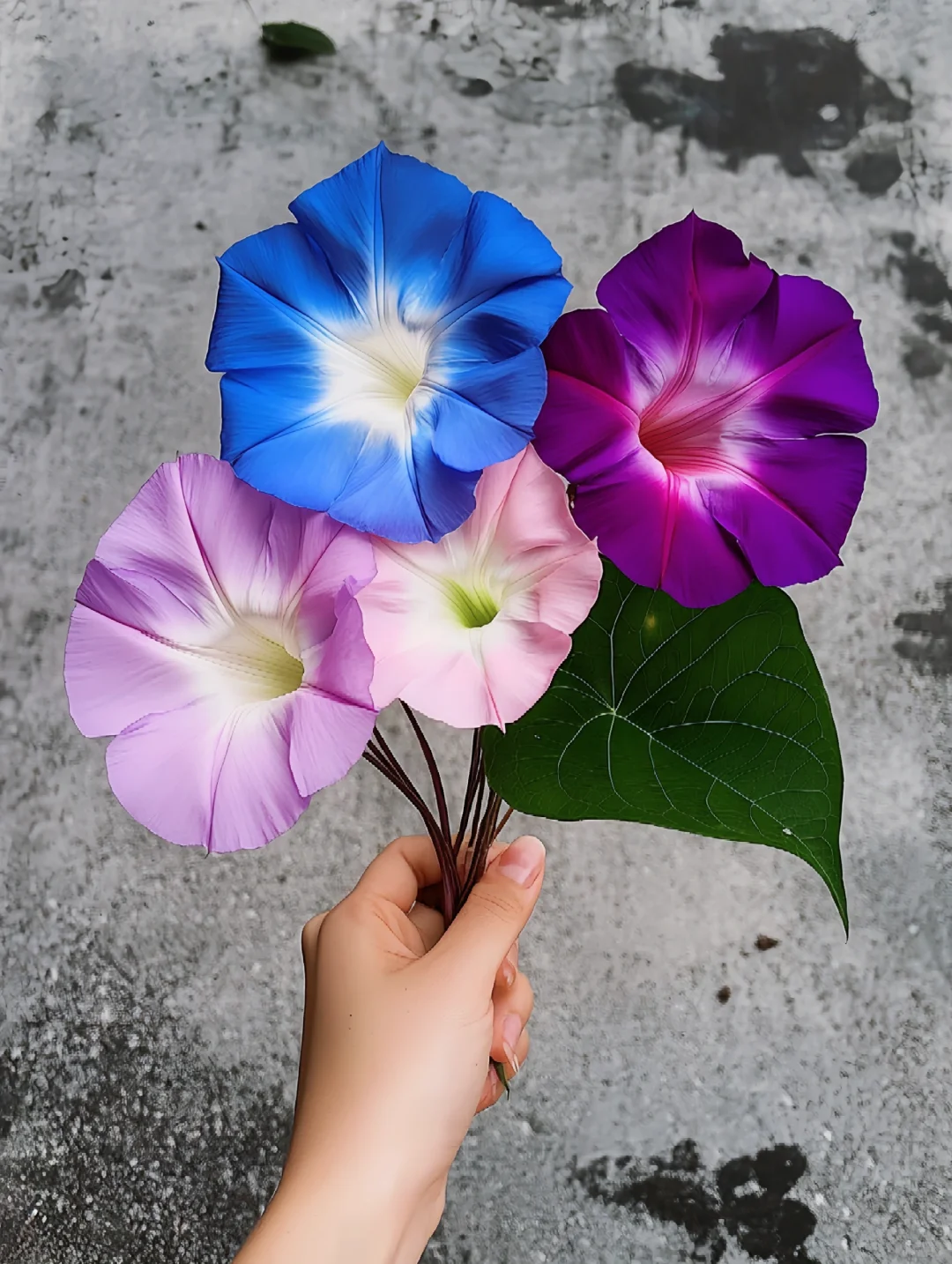 送你一束牵牛花