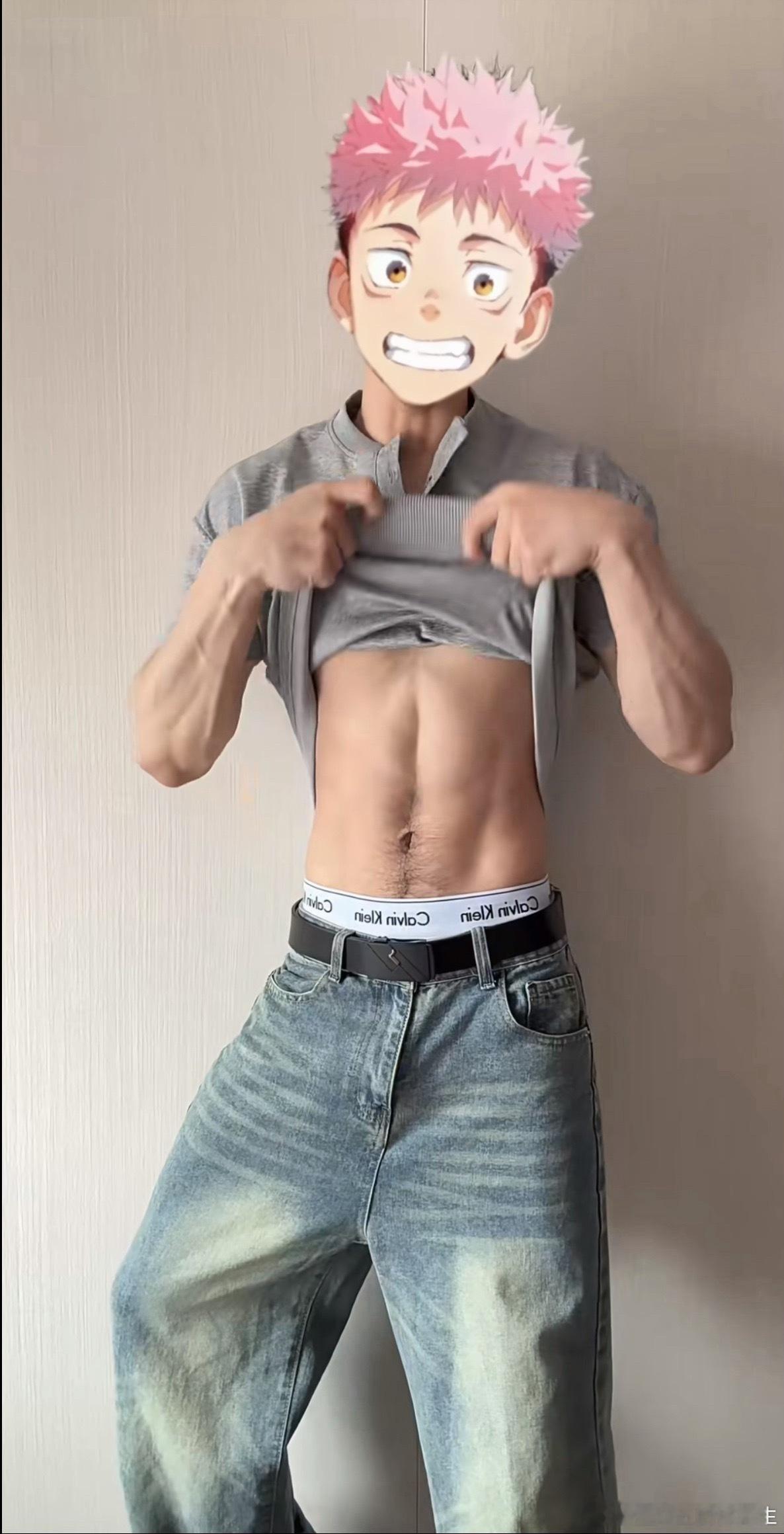 性感的腹毛