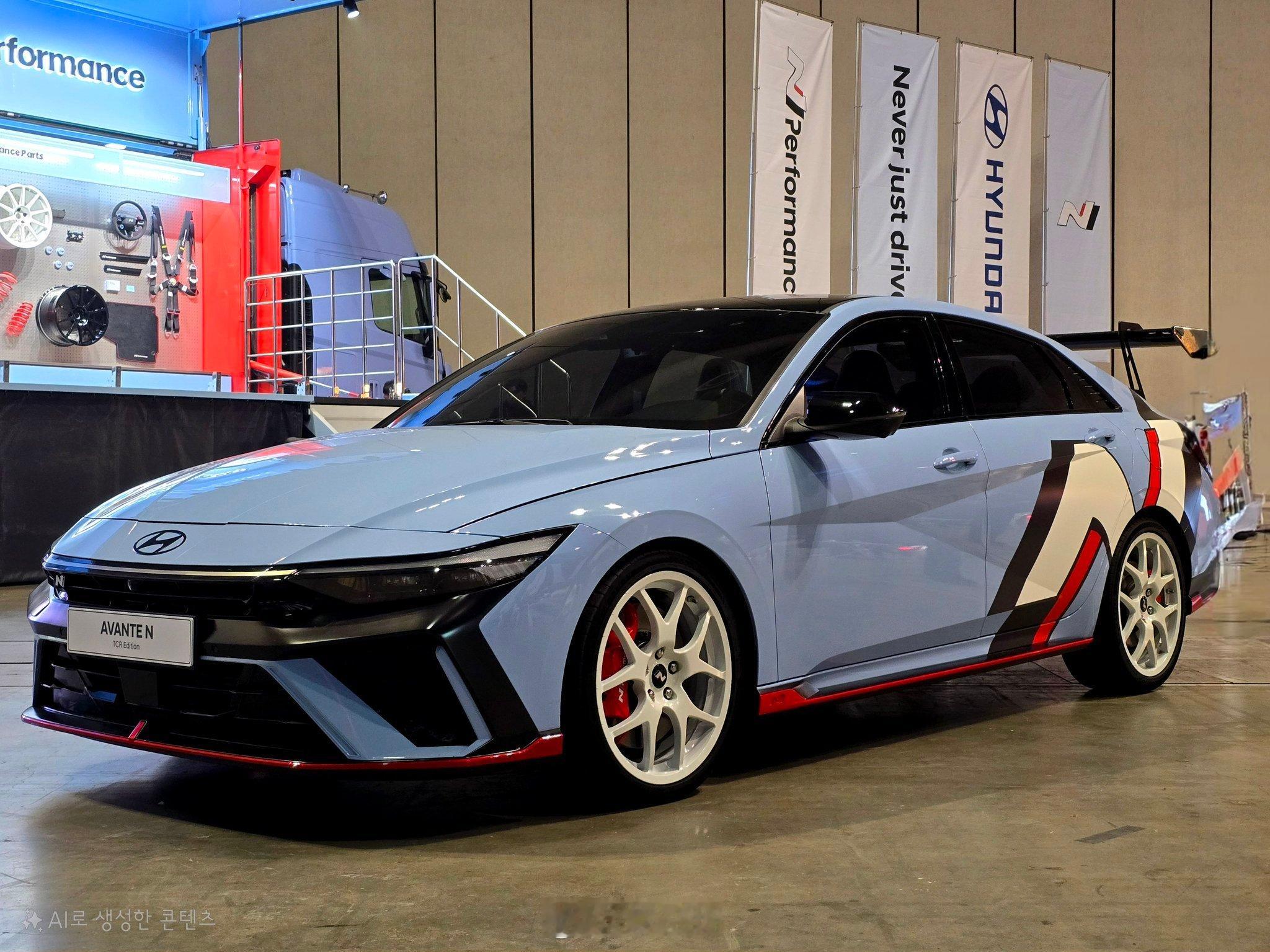 伊兰特N TCR特别版实拍：韩规（carscenekorea、KumoN）云评：