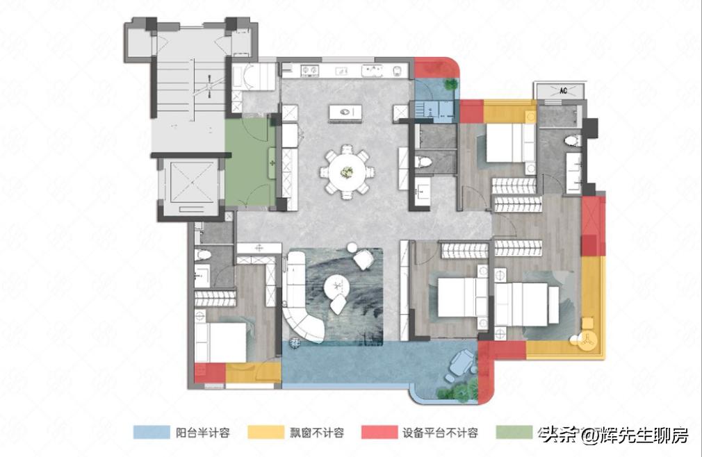 改善买房，这点都搞不懂，钱白花了。
现在买房，进了售楼部，销售小姐姐说:我们一梯