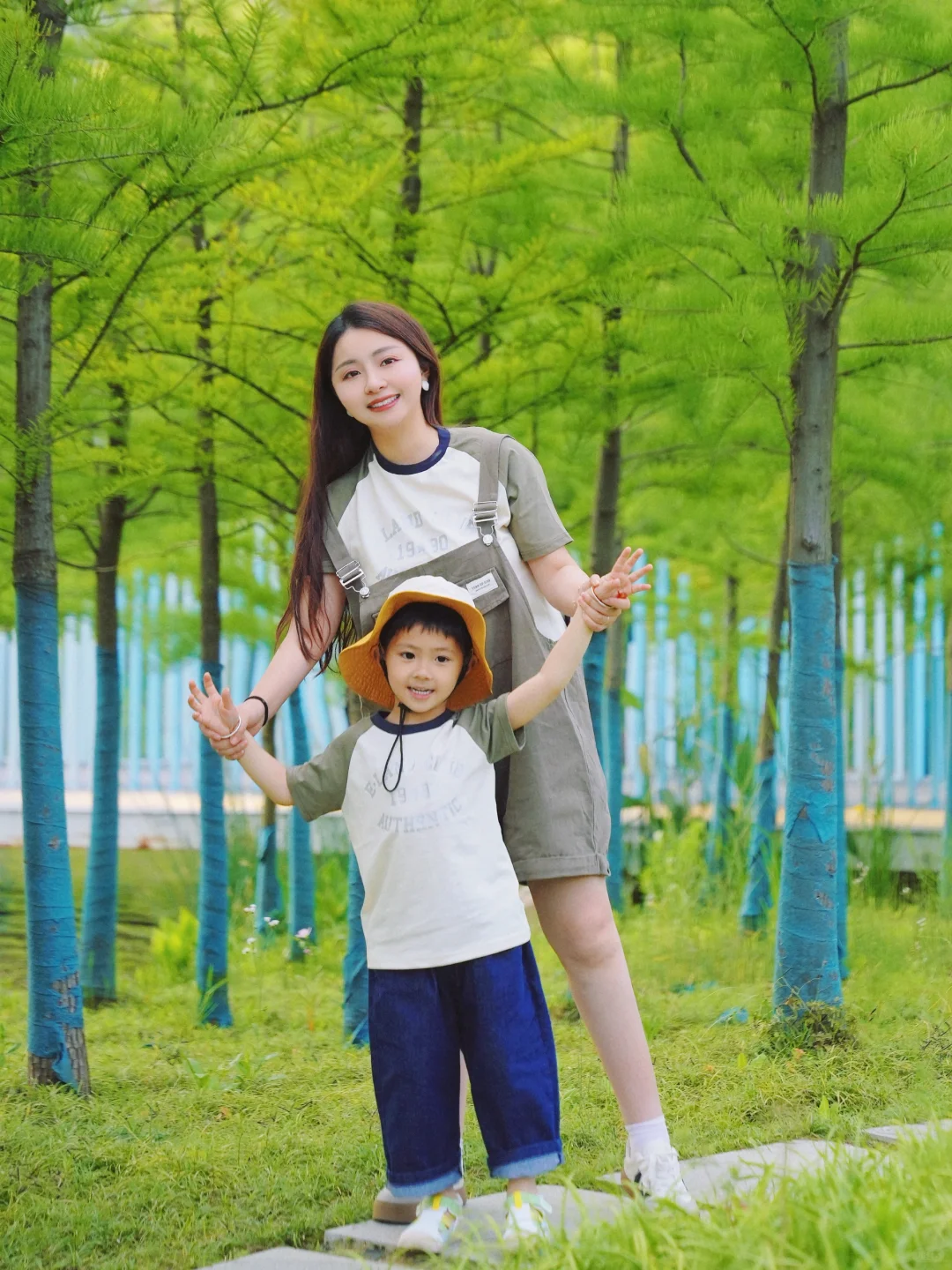 微风正好阳光不燥｜一起和小宝来组亲子照～