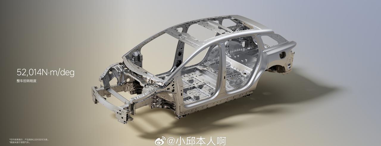 现在理想i6发布会，讲到车身安全这块了！
这台车从车身结构、用料再到安全气囊，层