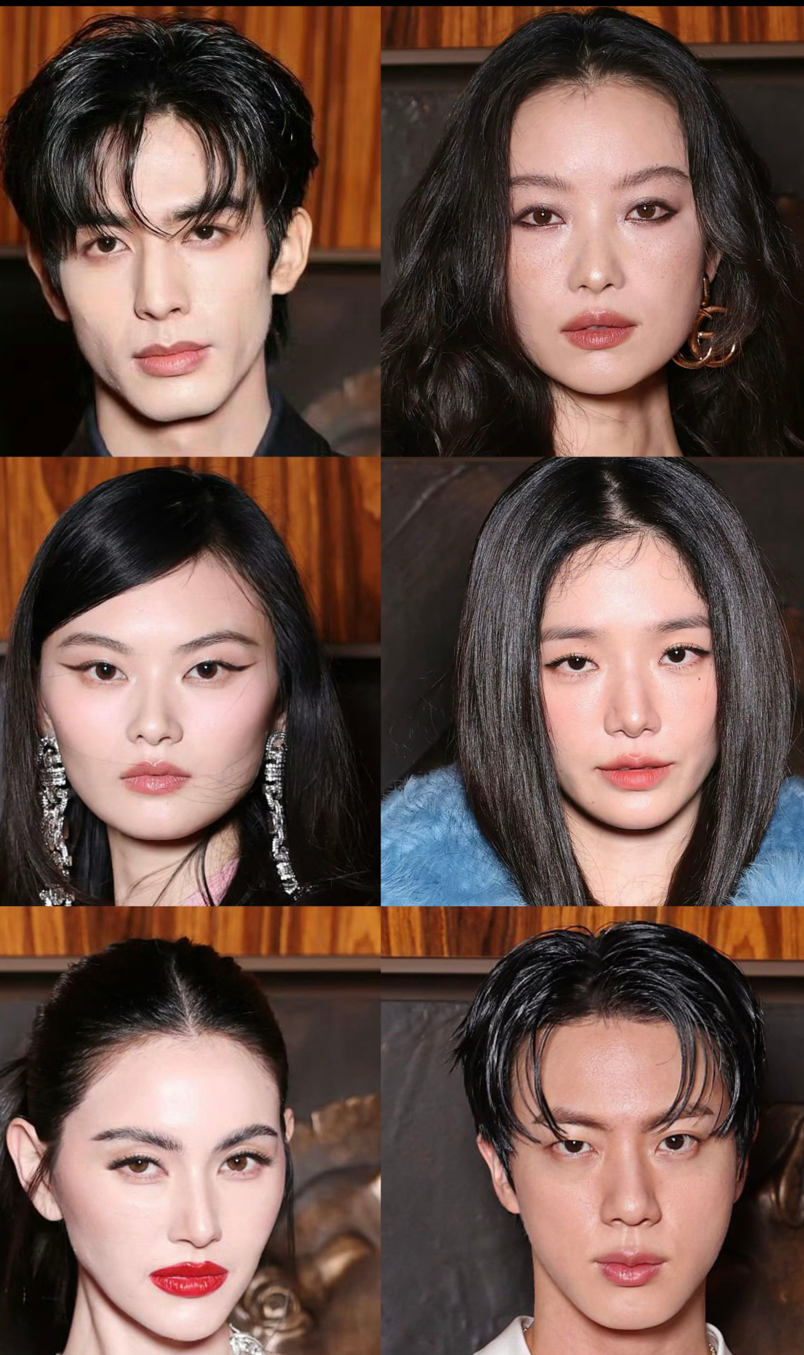 GUCCI大秀G社怼脸生图已出，谁赢倪妮、宋威龙、贺聪、Mai、金硕珍、朴珪瑛 