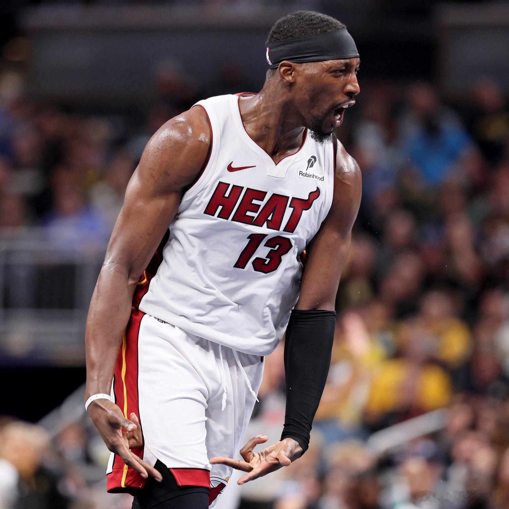 阿德巴约热火生涯总得分超越格伦-莱斯的9248分，来到热火队史得分榜第三位，前两