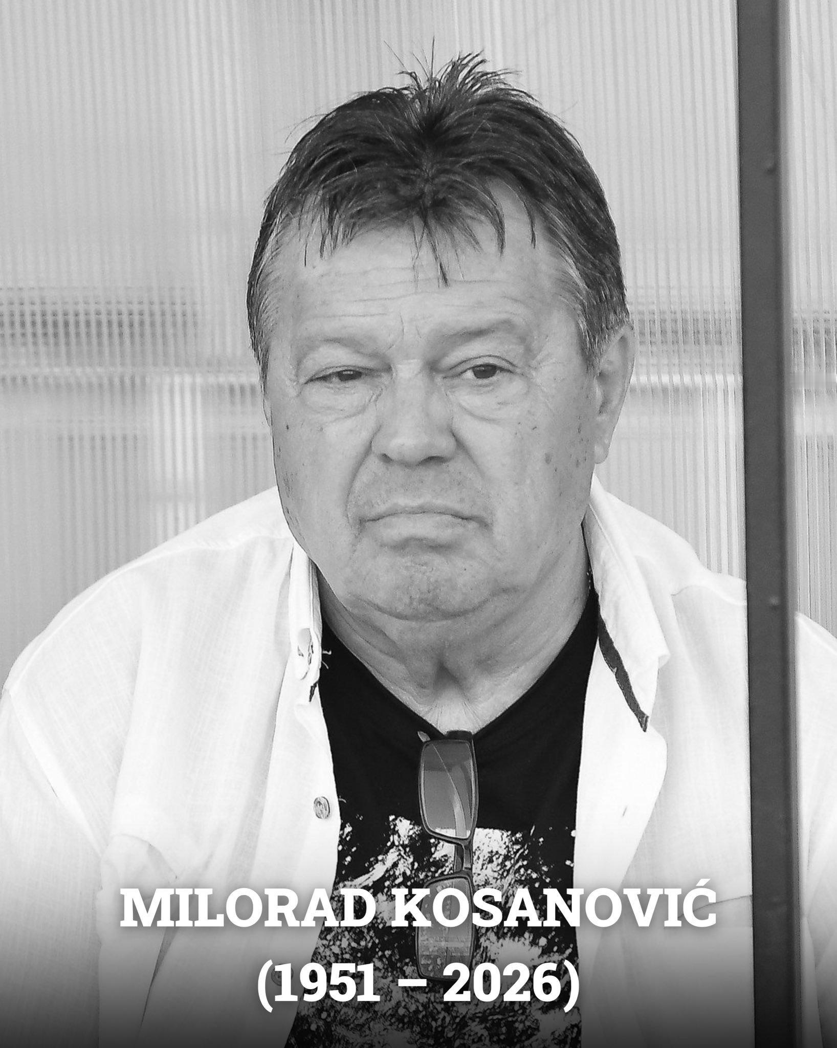 前大连实德主教练，塞尔维亚著名教练米洛拉德·科萨诺维奇，1月4日在自己75岁生日