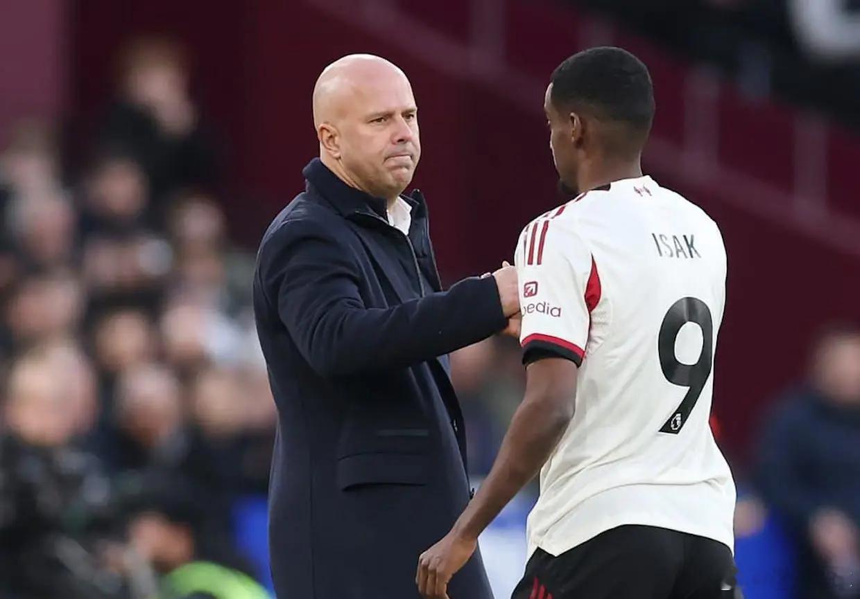 利物浦主帅斯洛特：维尔茨、伊萨克、戈麦斯因体能或刚恢复等问题，一周难踢满三场90