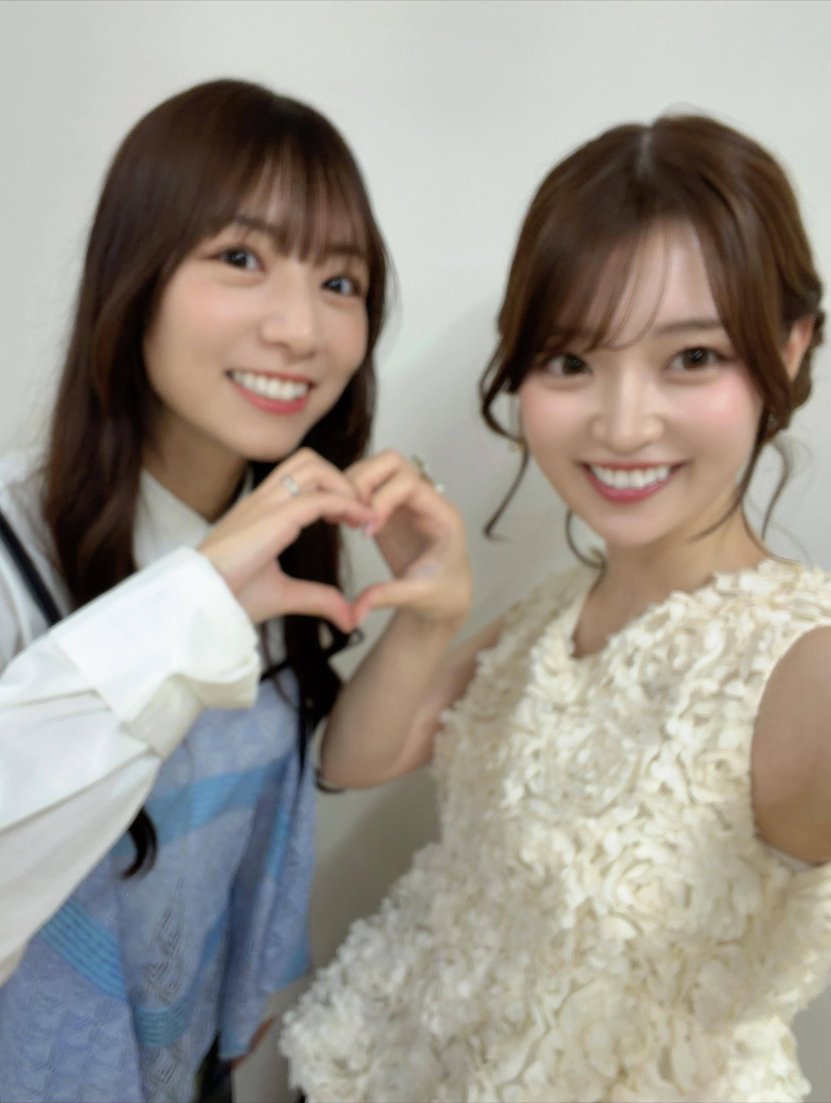北野日奈子「🐰🤎先日たまちゃんのラジオの公開収録にお邪魔させていただきました
