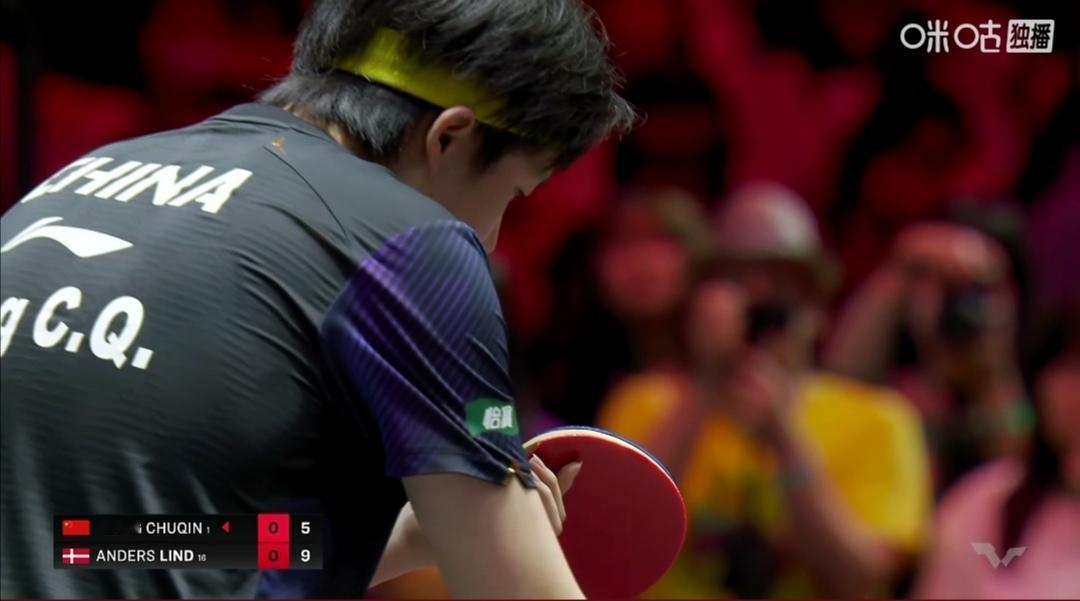 大头真正成长了！大头成熟了！


恭喜王楚钦晋级男单八强！

丹麦林德对世界排名