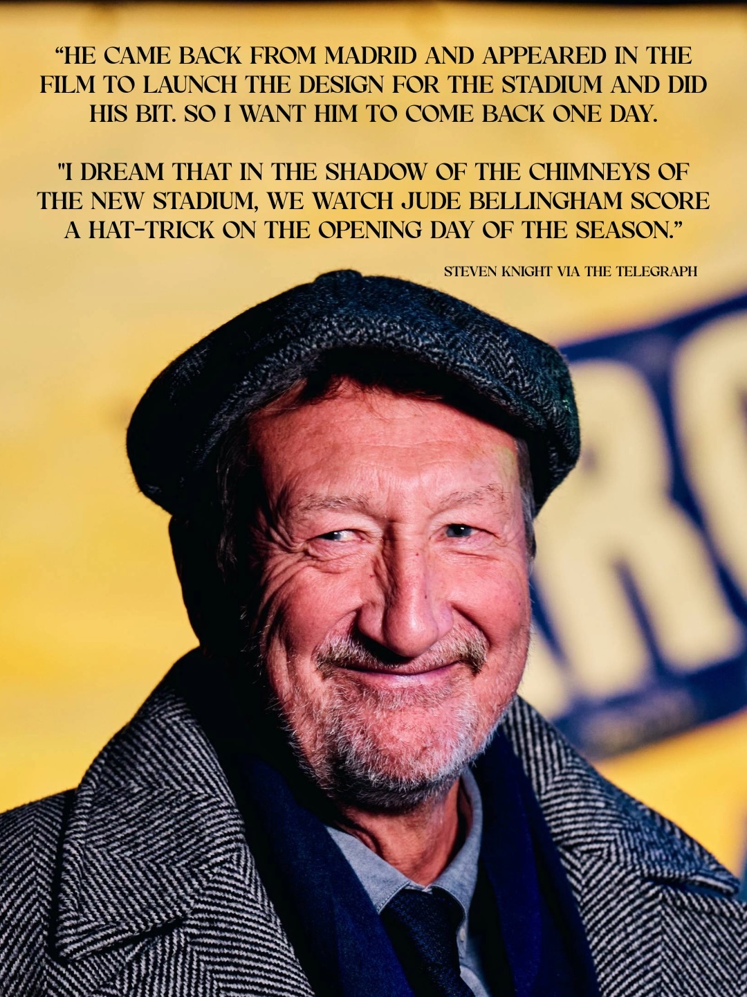 《浴血黑帮》电影正在上映，电讯报采访了《浴血黑帮》系列的编剧斯蒂文·奈特，奈特是