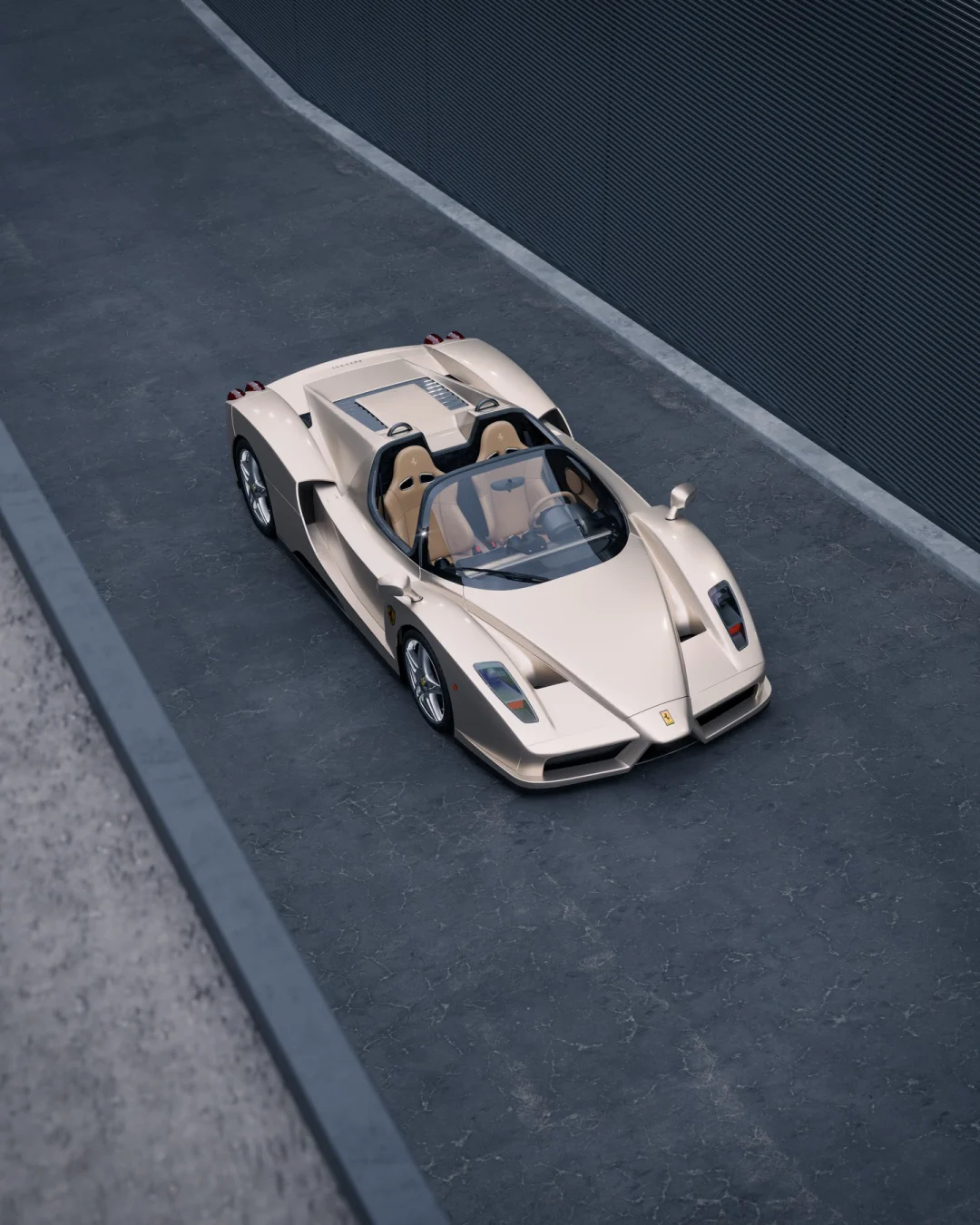 Enzo 敞篷的 手挡的