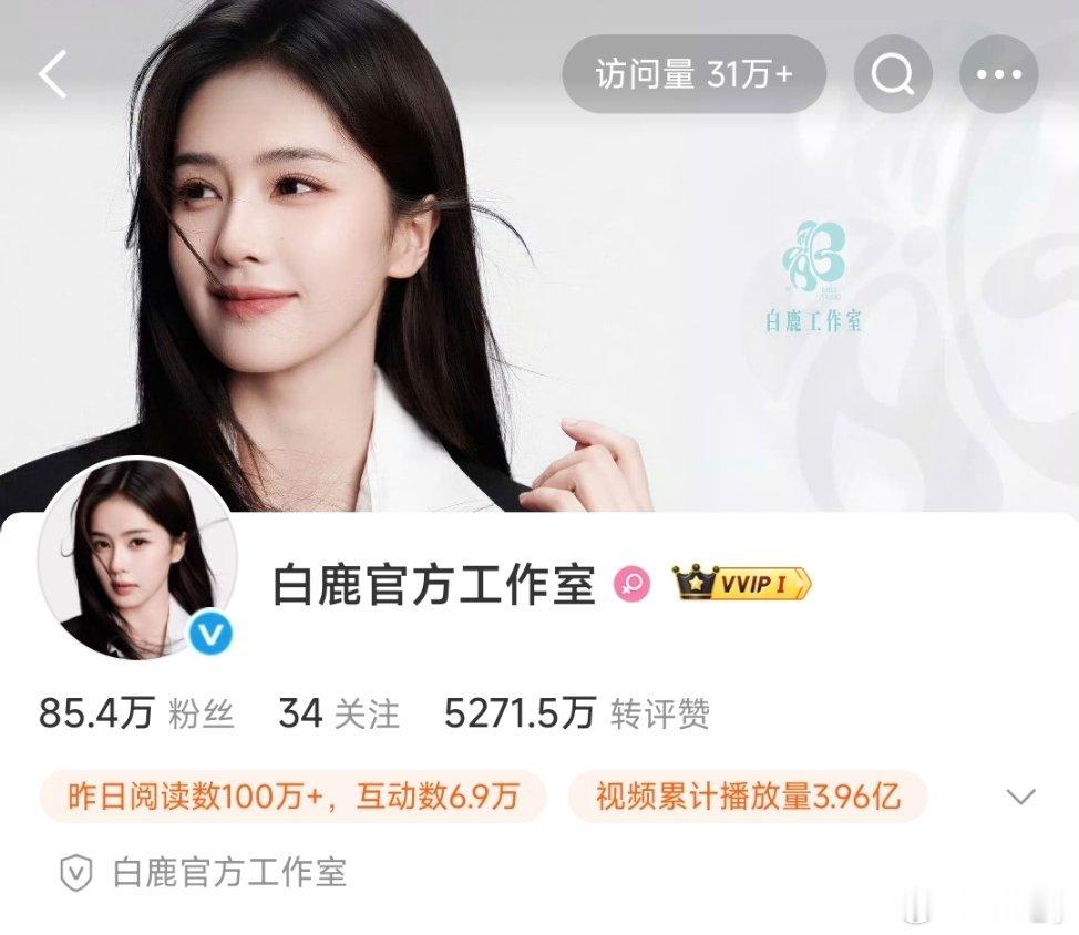 访问量比好多艺人都高了
