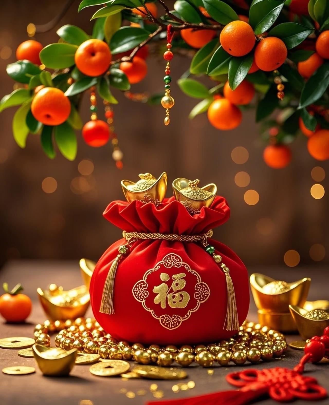 道友请留步！贫道夜观天象、掐指推演，特意前来报一份祥瑞吉兆——
你家福运当头，乃