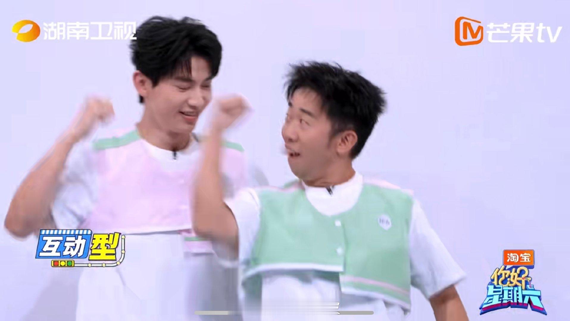 颜安一秒钟八百个小节目你好星期六 颜安的表现太惊喜了！游戏前沉浸式热舞，一秒钟八