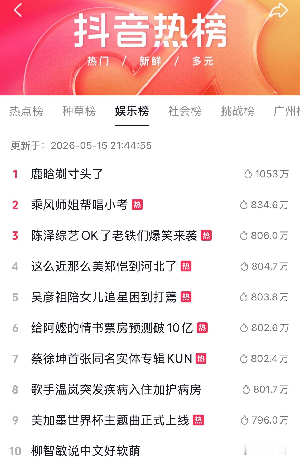 鹿晗好恐怖的红