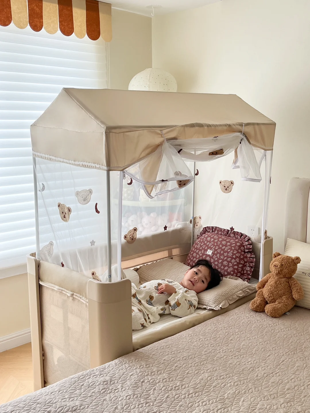 蠢哭了……才发现婴儿床还能这样用！