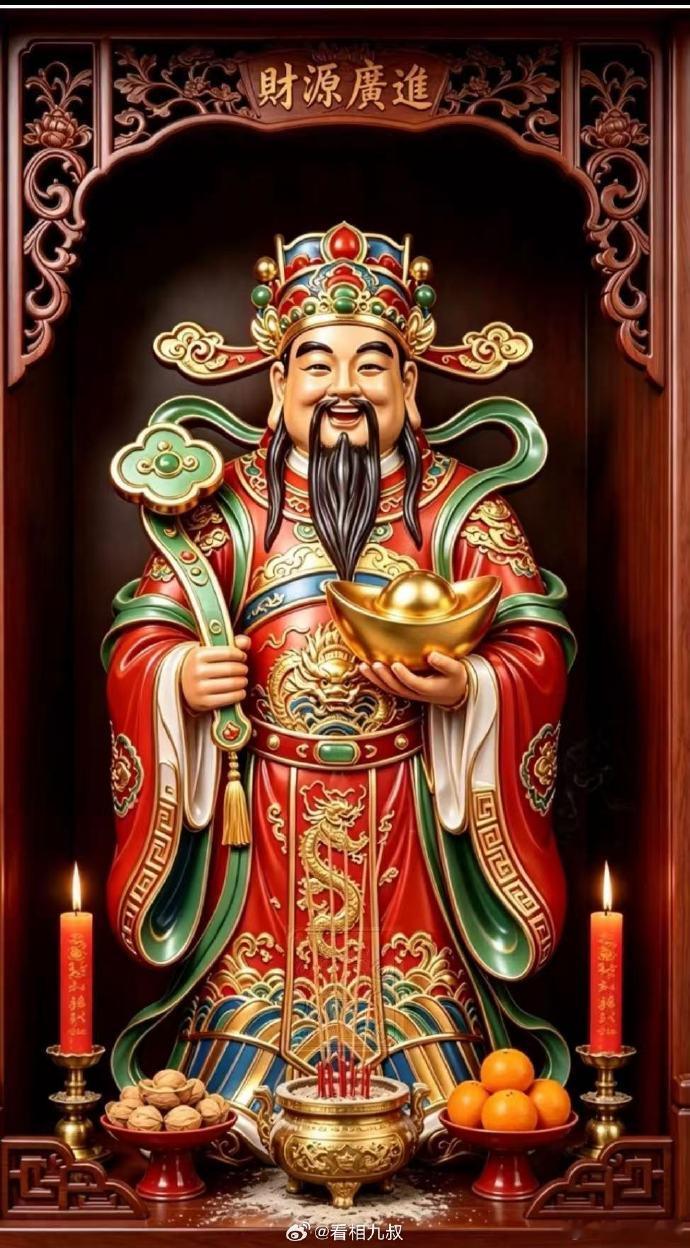 财神到，守住福气积攒家财。用心做好本职事务，收获踏实稳定回报，财务诸事顺意，全家