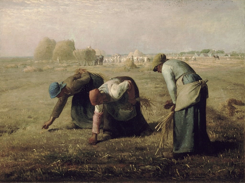 Jean-François Millet（1814-1875）The Glean