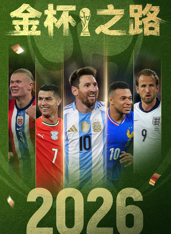 2026美加墨世界杯 金杯之路将开启！传奇的告别，少年的开始！准备好迎接狂欢了吗