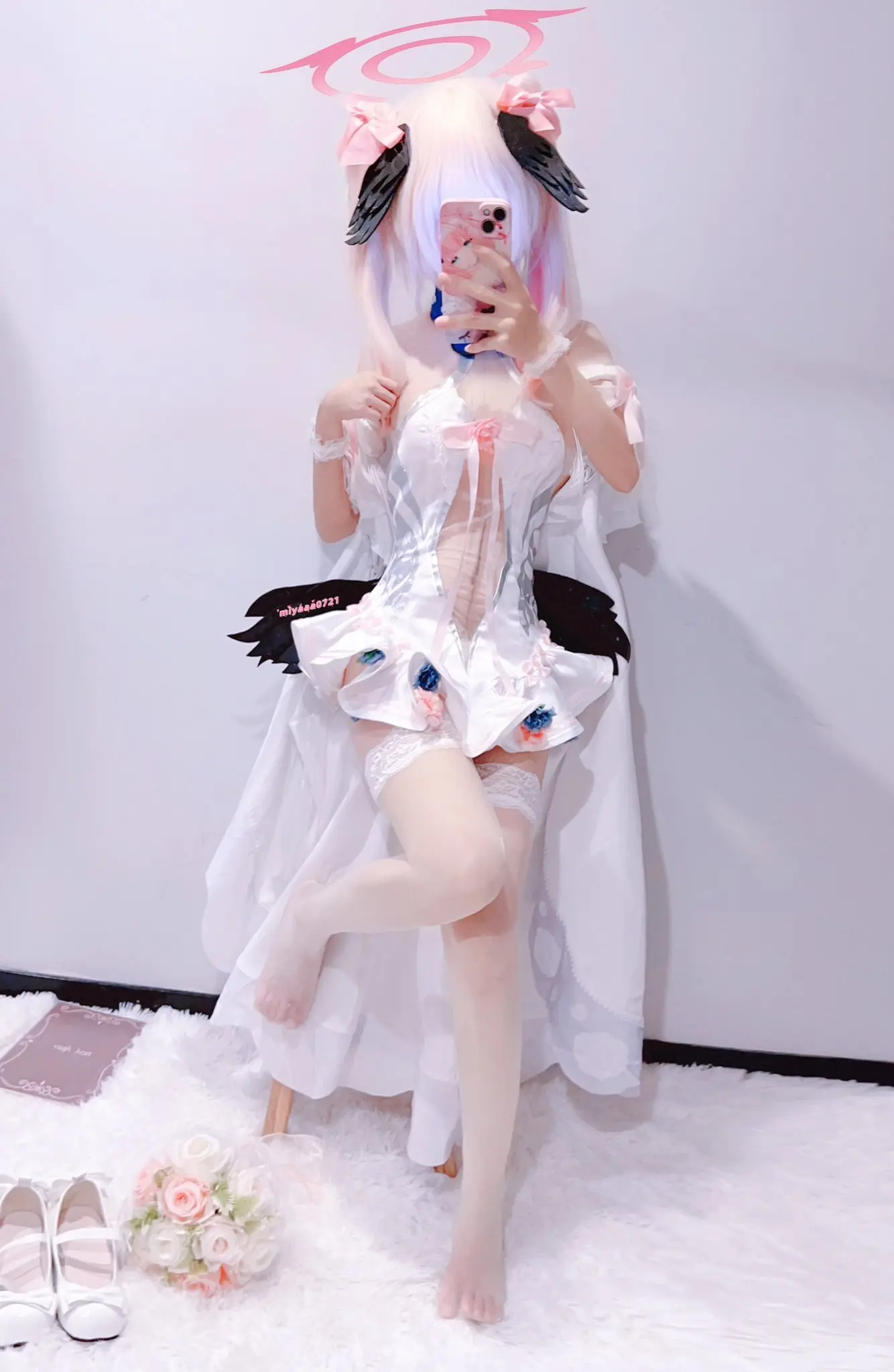 二次元 coser 萝莉 下江小春 蔚蓝档案