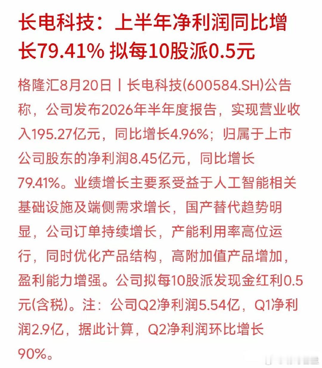 天天听大家喊AI概念，到底谁真正赚到钱了？芯片封测大厂长电科技用成绩单给出了答案