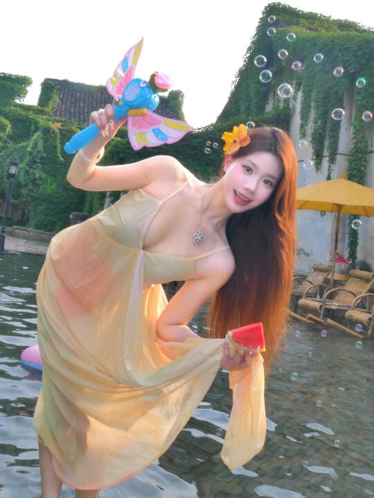 今夏消暑好去处🍃来乌镇踩水吃瓜🍉啦