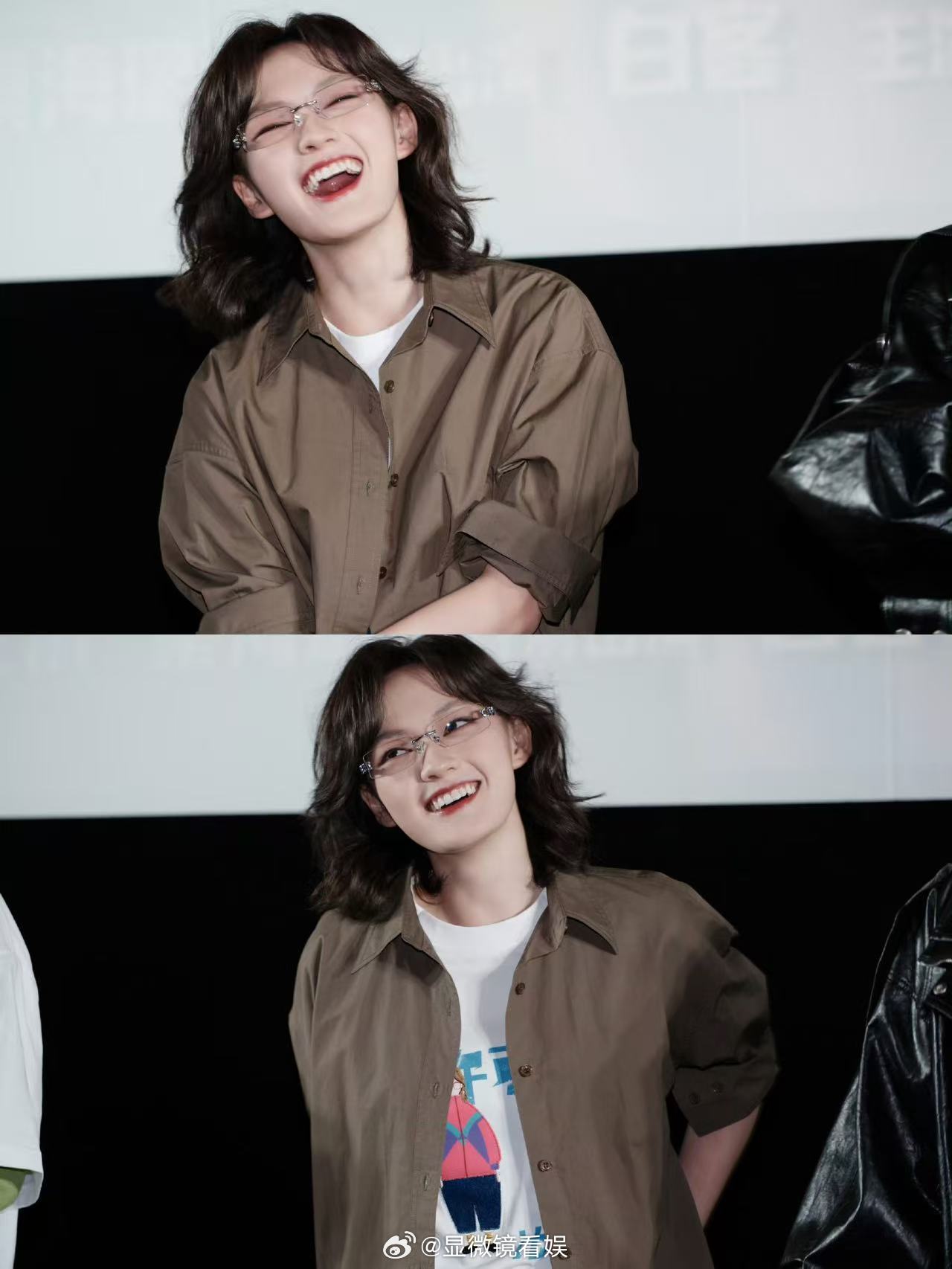 文淇有这么真诚的路演进入内娱 好喜欢文淇这种真诚又充满生命力的感觉，特别美萌，而