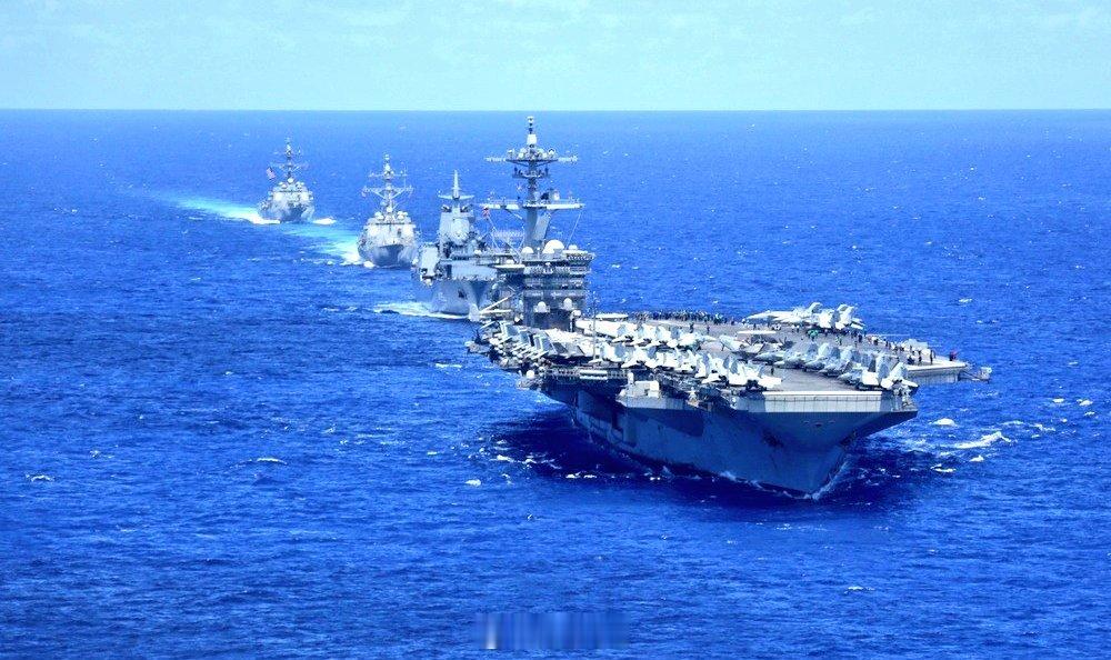 （突发消息）据报道，美国已将“亚伯拉罕·林肯”号航空母舰及其护卫的驱逐舰和潜艇从