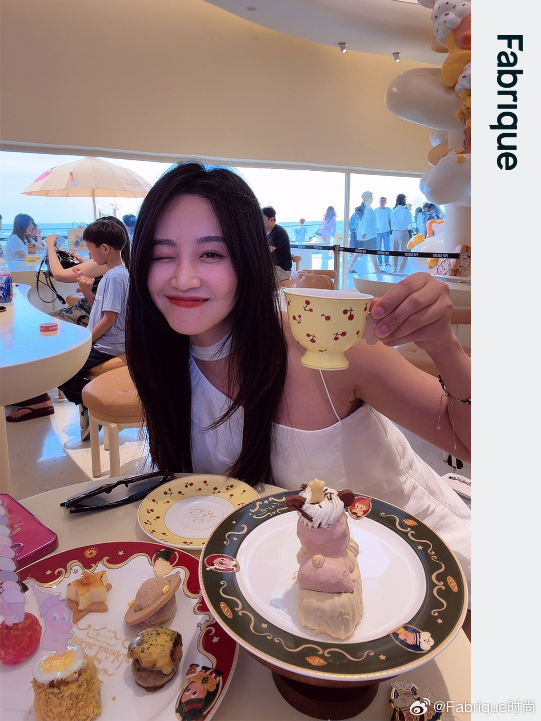 蓝盈莹 蓝盈莹 in Fabrique｜浪漫艺境 灵动新姿 演绎Fabrique