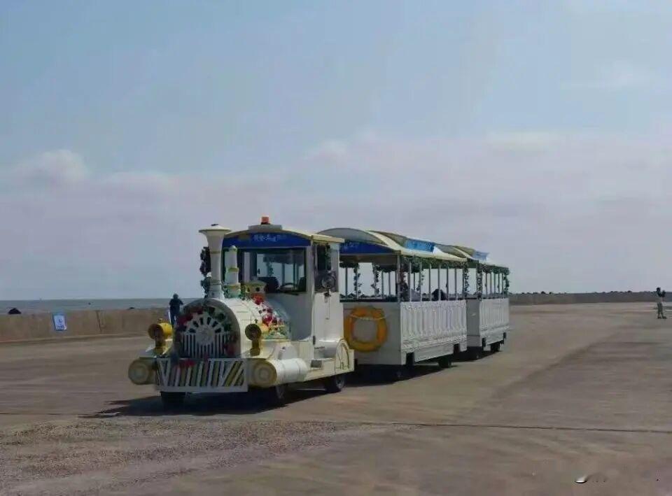 江苏启东市一处海滩景区发生观光小火车坠海事故，造成4人死亡。当地官方通报称，事故