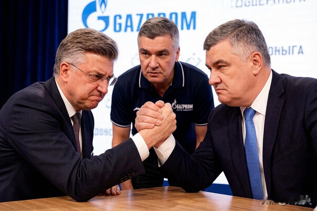 不多见，克罗地亚总统佐兰·米拉诺维奇与总理安德烈·普连科维奇闹掰了，这两个人的分