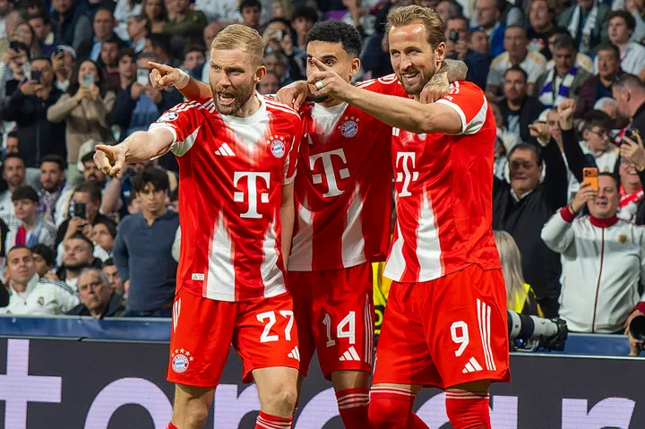 安联球场，这是我们的主场！拜仁慕尼黑拜仁vs皇马