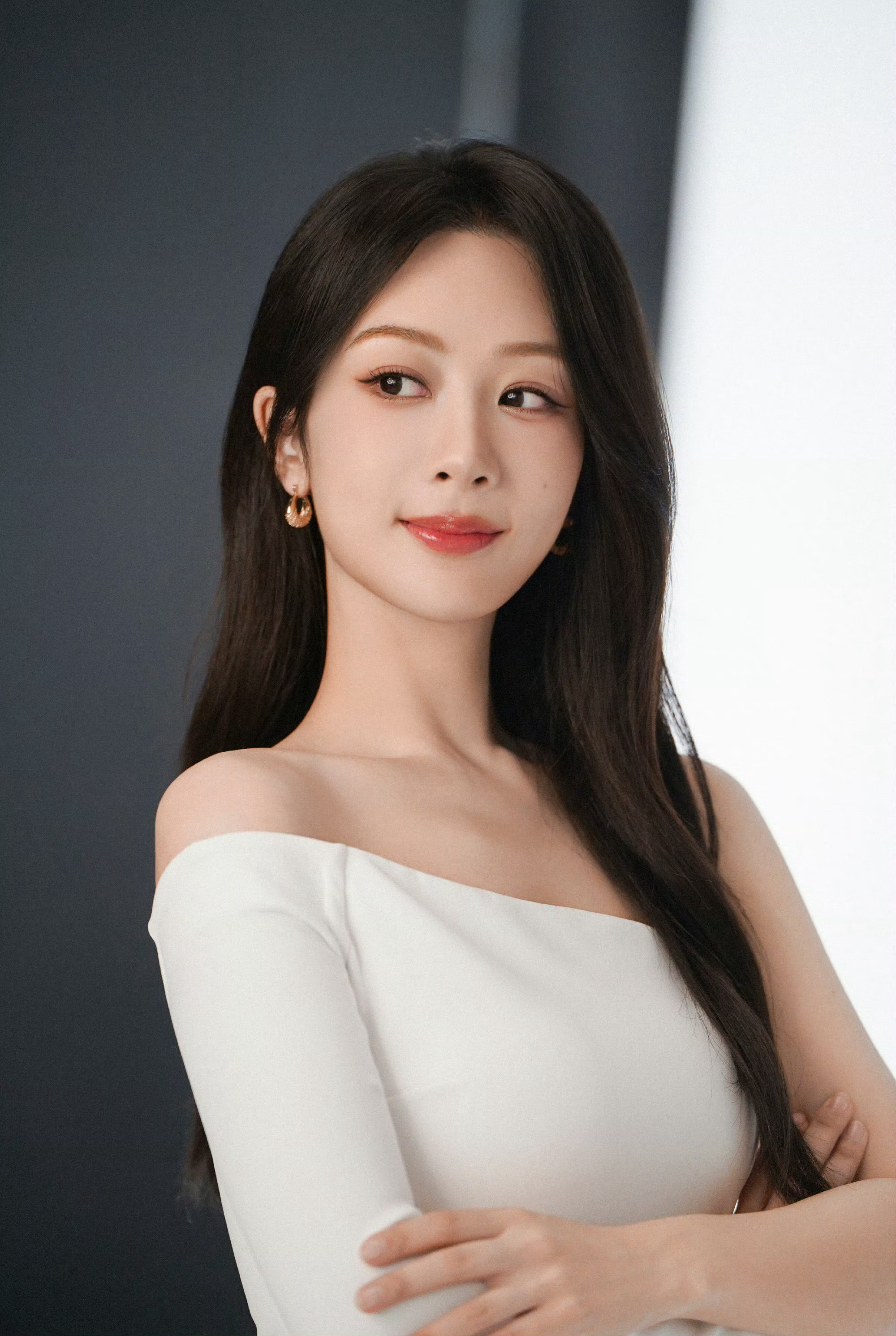 #杨紫清新栀子花妆#啊啊啊啊啊杨紫清新栀子花妆，真的太美了呀！！杨紫好适合白色，
