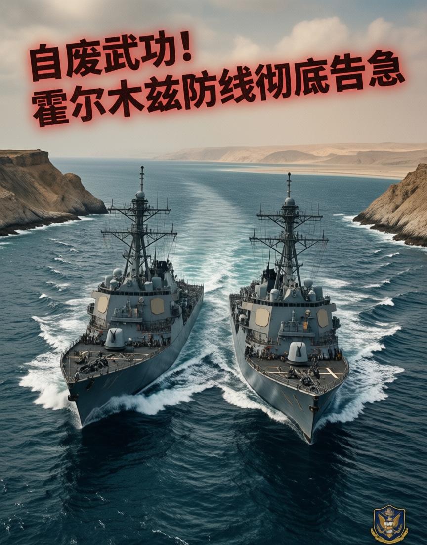 这事儿有点尴尬。

就在特朗普那边满世界吆喝霍尔木兹护航联盟的时候，美军自己的扫