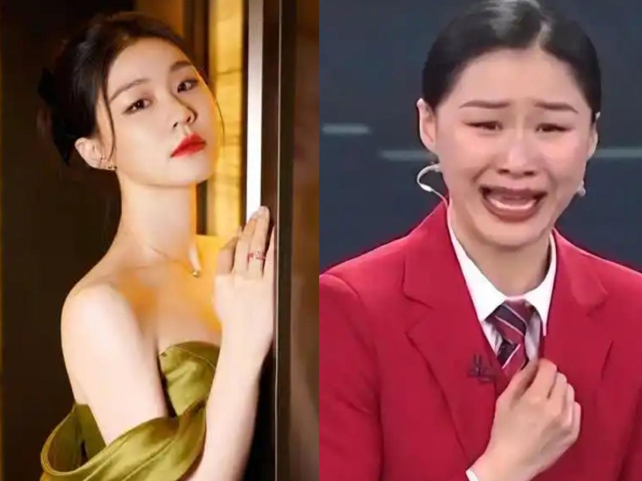 说实话，金靖其实不算丑。

虽比不上那些长相精致的美女，但小鼻子小眼的这张脸很讨