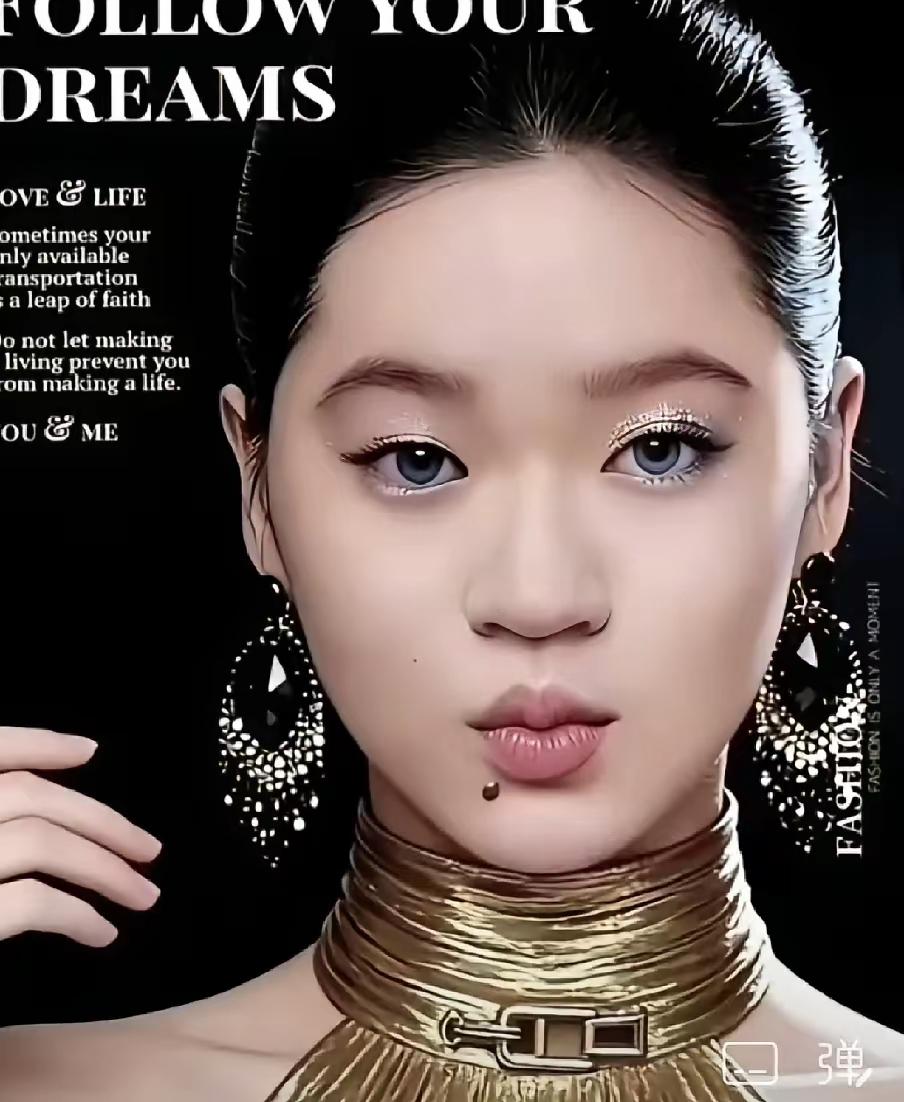 全红婵杂志大片曝光，第一眼差点没认出来。

18 岁女孩的 "反差杀" 太绝了。