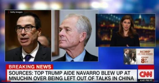 【美媒：白宫内阁官员为中国大吵一架】众所周知，特朗普政策的不稳定性很大程度来源于