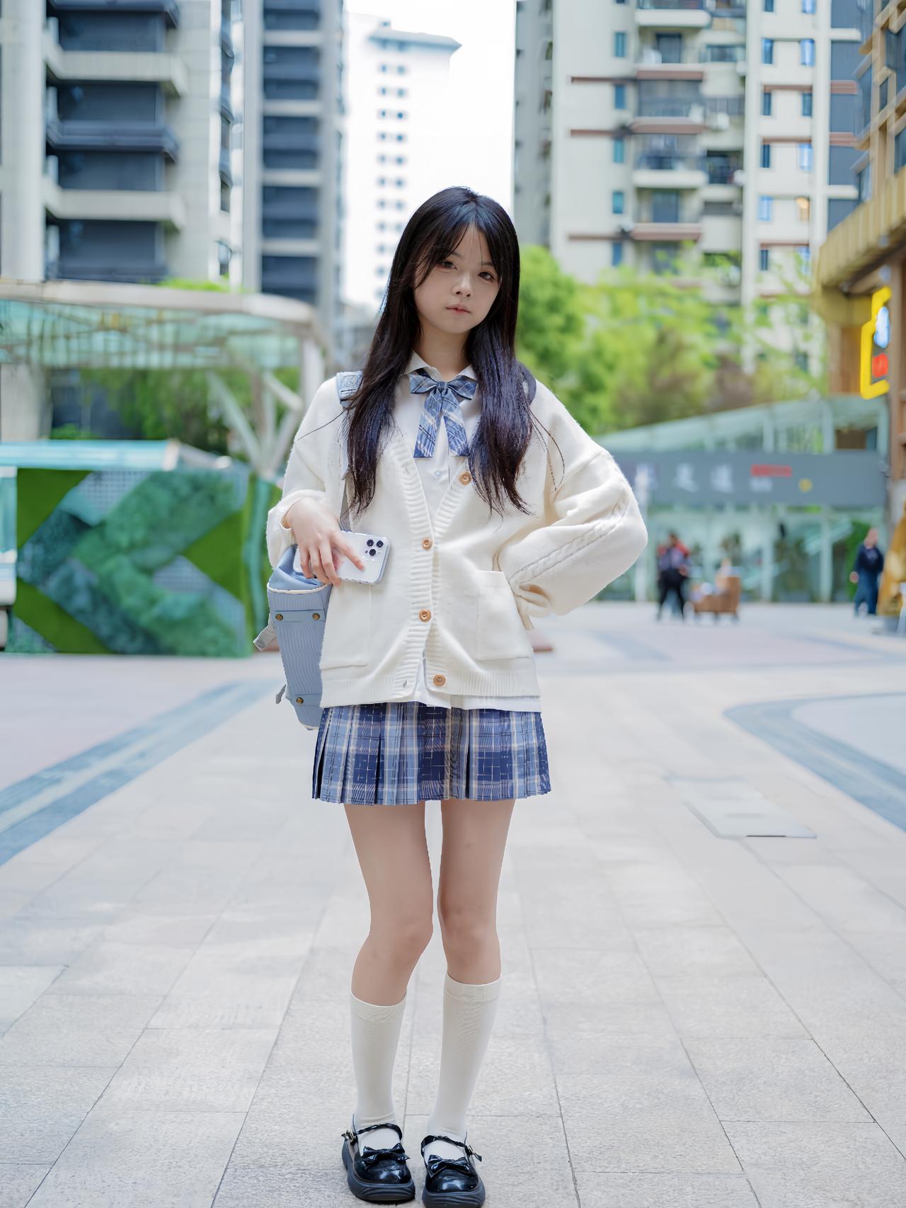 美少女美景分享自然清新美少女